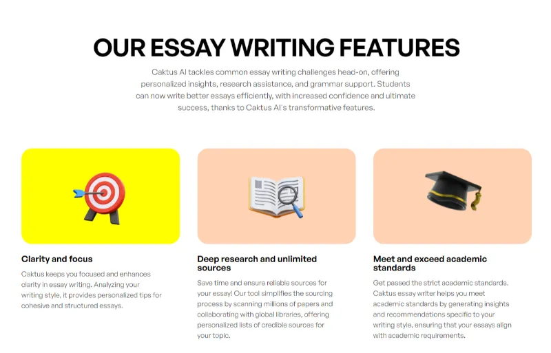 Caktus AI Review: Goes Beyond Essay Writing