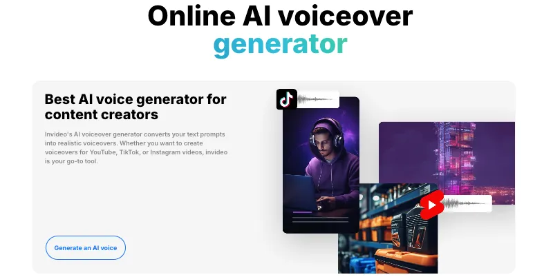 AI Voiceover Generator
